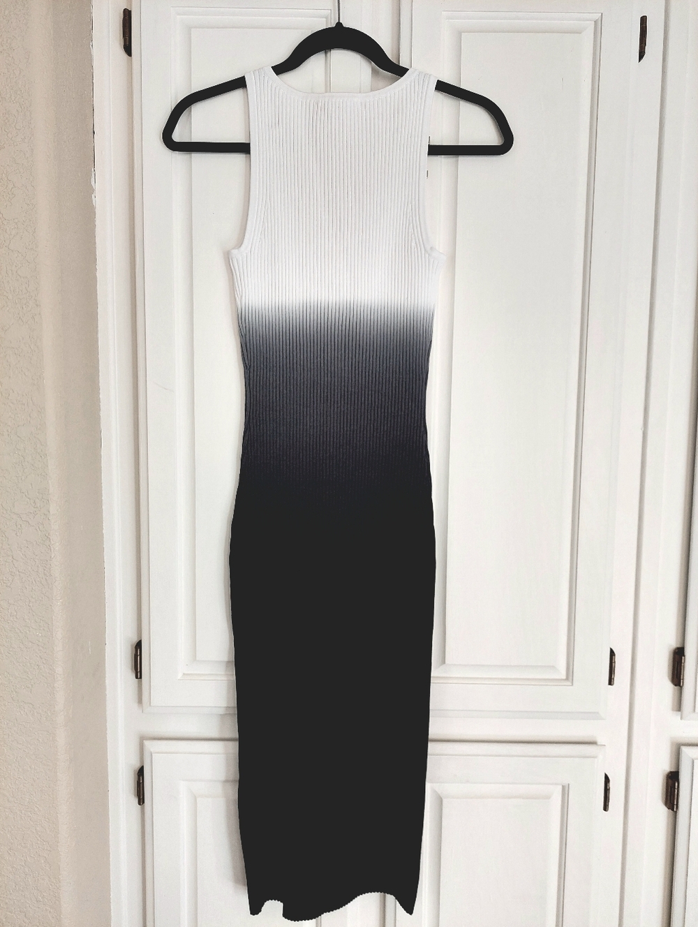 Michael Kors Ombré Ribbed Stretch Viscose Dress Size S NWT - Picture 4 of 15
